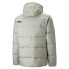 Фото #2 товара Puma Hooded Down Puffer Full Zip Jacket Mens Size S Coats Jackets Outerwear 849