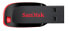 SanDisk Cruzer Blade - 16 GB - USB Type-A - 2.0 - Capless - 2.5 g - Black - Red