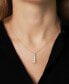 Diamond Graduated Three Stone Pendant Necklace (1 ct. t.w.) in 14k White or Yellow Gold, 18" + 2" extender, Created for Macy's