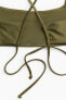 Фото #5 товара Tie-detail Bikini Top
