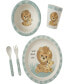 Фото #1 товара 222404 Wild About You 5-Piece Bamboo Mealtime Gift Set