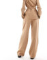 Фото #4 товара Extro & Vert tailored wideleg trousers in camel co-ord