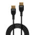 Lindy 0.5m Slim DisplayPort 1.4 Cable - 0.5 m - DisplayPort - DisplayPort - Male - Male - 7680 x 4320 pixels