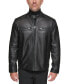 ფოტო #1 პროდუქტის Men's Bantam Racer Style Lamb Leather Jacket