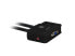 Фото #3 товара LevelOne 2-Port USB VGA Cable KVM Switch - audio support - 2048 x 1536 pixels - Black