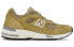 New Balance NB 991 复古 英产 低帮 跑步鞋 女款 姜黄 / Кроссовки New Balance NB W991GGW