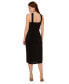 Фото #2 товара Women's Halter Crossover-Hem Sleeveless Sheath Dress