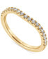 ფოტო #7 პროდუქტის Certified Lab Grown Diamond Round Three Stone Bridal Set (4-1/4 ct. t.w.) in 14k Gold