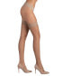 Women's European Made Matte Silky Sheer Plain 1 Pair of Thigh Highs