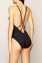 Lise Charmel 275689 Womens Diam Audace One-Piece Swimsuit, Black/jewel detail, M
