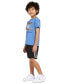 ფოტო #3 პროდუქტის Little Boys Logo Graphic T-Shirt & Shorts, 2 Piece Set