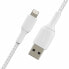 Фото #2 товара Кабель USB—Lightning Belkin CAA002BT0MWH Белый 15 cm