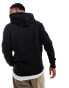 Фото #6 товара Jack & Jones embroidered logo hoodie in black