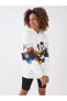 Фото #2 товара Lcw Casual Kapüşonlu Disney Baskılı Uzun Kollu Kadın Sweatshirt
