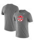 Фото #1 товара Men's Heather Gray Canada Soccer Primary Logo Legend Performance T-shirt
