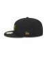 ფოტო #4 პროდუქტის Men's Black Houston Astros 2024 Armed Forces Day On-Field 59FIFTY Fitted Hat