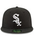 ფოტო #3 პროდუქტის Men's Black Chicago White Sox 2023 Jackie Robinson Day 59FIFTY Fitted Hat