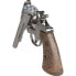 Фото #3 товара Игрушечный револьвер Gonher Cowboy Metal Revolver 8 выстрелов - Серебро