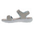 Фото #5 товара Propet Travelactiv Aspire Strappy Womens Grey Casual Sandals WST053P-022