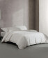 Фото #5 товара Naturals Solid Cotton Tencel 3 Piece Duvet Cover Set, Queen