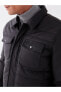 Фото #11 товара LCWAIKIKI Classic Standart Kalıp Gömlek Yaka Erkek Deri Görünümlü Mont