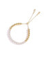 ფოტო #1 პროდუქტის FrostLily Clear Crystal and Bead Bolo Bracelet