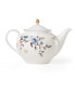Фото #4 товара Sprig & Vine 32 Oz. Porcelain Teapot with gold tone accent
