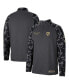 Фото #4 товара Men's Charcoal Texas A&M Aggies OHT Military-Inspired Appreciation Long Range Raglan Quarter-Zip Jacket