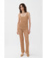 ფოტო #2 პროდუქტის Women's Mesh Knit Pants