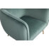 SCOUT - Fauteuil de salon velours vert