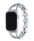 Фото #1 товара Unisex Colette Stainless Steel Band for Apple Watch Size- 42mm, 44mm, 45mm, 49mm