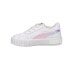 Puma Cali Star Iris Ac Metallic Lace Up Toddler Girls White Sneakers Casual Sho