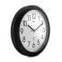 Фото #2 товара Настенные часы цифровые Mebus 52450 - Круглые - Черные - Пластиковые - Современные - AA