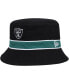 Фото #3 товара Men's Black, Camo Las Vegas Raiders Reversible Bucket Hat