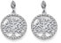 Shimmering Earrings with Tree of Life 22845