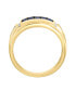 ფოტო #3 პროდუქტის EFFY® Men's Sapphire (1/2 ct. t.w.) Ring in 14k Gold