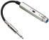 Фото #1 товара MONACOR MA-100/15 - Microphone power adaptor - Black,Chrome - 0.00005 - 0.015 MHz - 1 x XLR - balanced - 1 x 6.3 mm plug - unbalanced - 600 ? - 0 - 40 °C