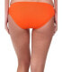 Фото #2 товара Seafolly Orange Goddess Pleated Hipster Pant Solid Bikini Bottom Swimwear Size 8
