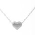 Фото #2 товара Delicate necklace with a heart from Deep Love Silver