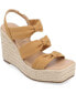 Фото #1 товара Women's Santorynn Platform Wedge Sandals