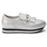 Фото #1 товара COCONUTS by Matisse Bess Perforated Platform Loafers Womens Silver BESS-048
