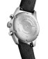 ფოტო #2 პროდუქტის Men's Swiss Automatic Chronograph Spirit Pioneer Edition Black Synthetic Strap Watch 42mm