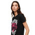 ფოტო #2 პროდუქტის SUPERDRY Indigo Workwear Cap Lo-Fi Rock Graphic Fitted short sleeve T-shirt