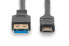 Фото #2 товара DIGITUS USB Type-C connection cable, Gen2, Type-C to A