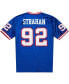 Men's Michael Strahan Royal New York Giants 1993 Authentic Throwback Retired Player Jersey