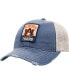 ფოტო #2 პროდუქტის Men's Navy, Natural Auburn Tigers Ol' Faithful Trucker Snapback Hat