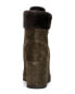 Aquatalia Inna Weatherproof Suede & Shearling Boot Women's