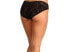 Hanky Panky 252263 Women's Cotton Lace V-Kini Black Underwear Size XS