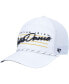 Фото #2 товара Men's White Notre Dame Fighting Irish Downburst Hitch Trucker Snapback Hat