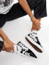 Vans SK8-Low trainers in black checkerboard